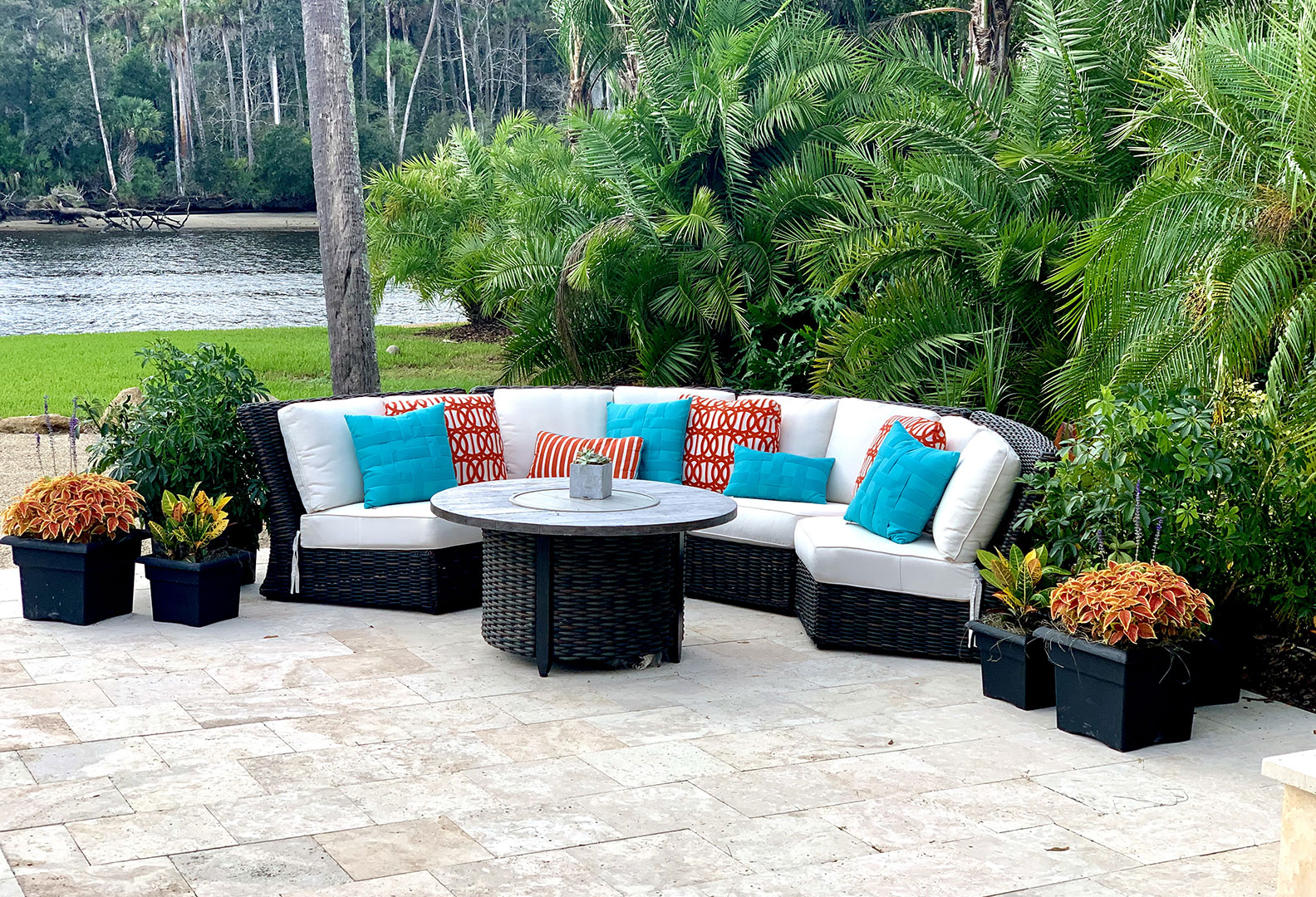 PV Intracoastal Home Patio After